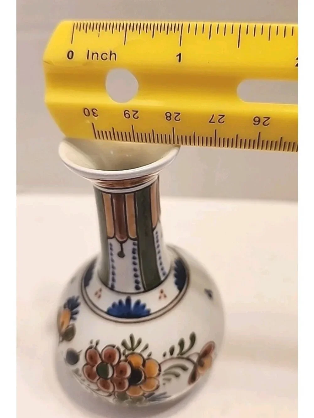 Royal Delft De Koninklijke Porceleyne Fles Vintage Petit Vase Signed Netherlands
